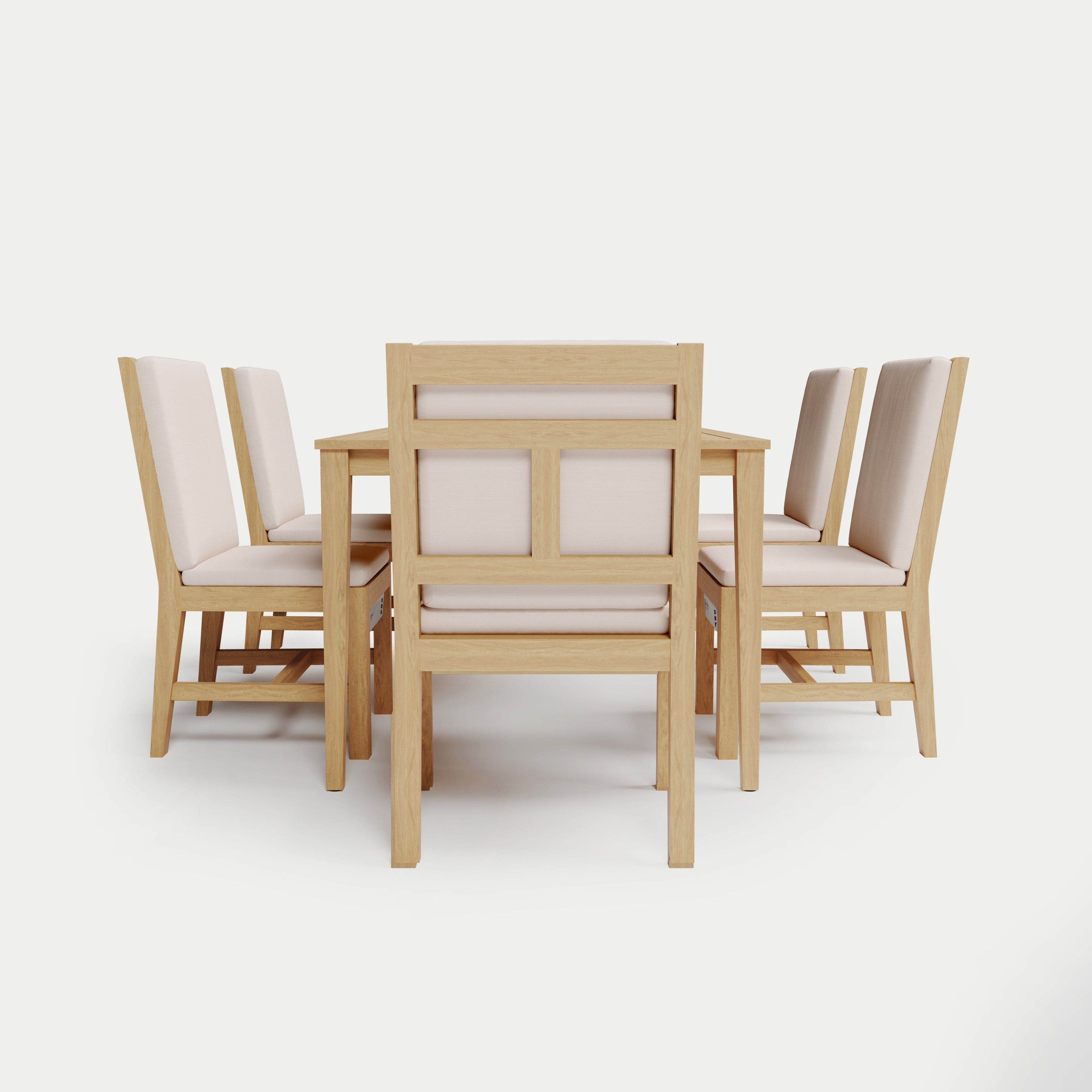 Heated Rectangle Dining Set