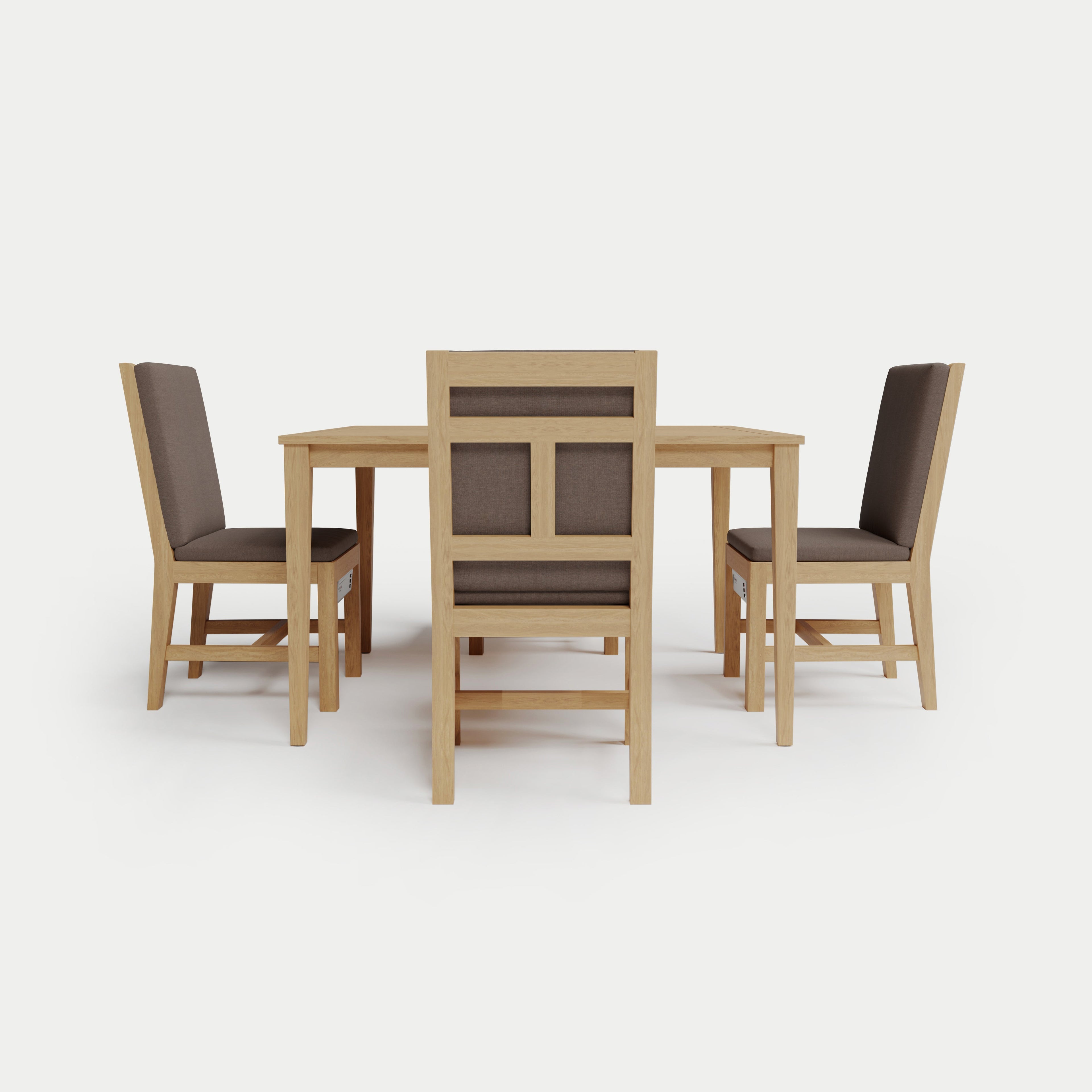 Heated Square Dining Set