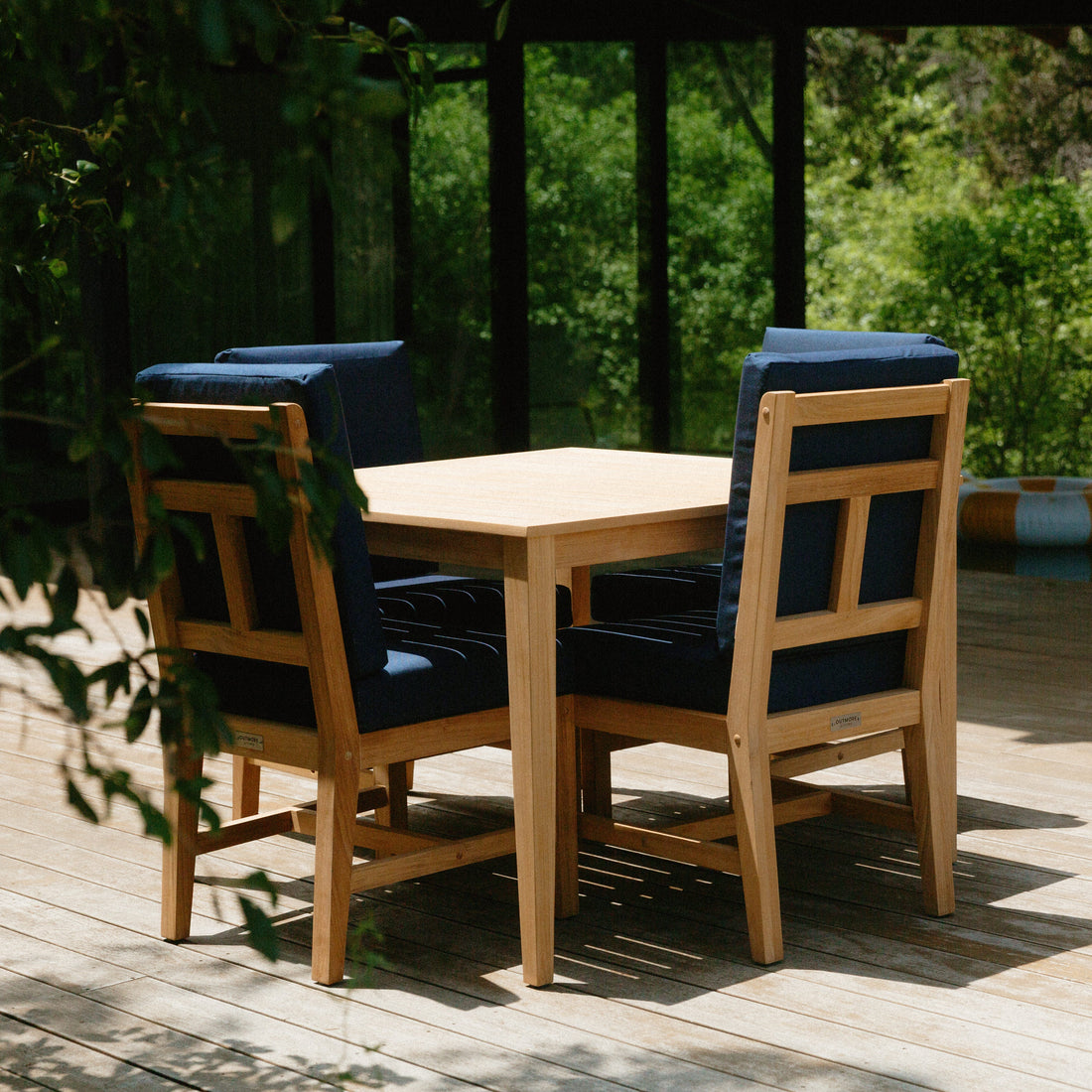 Heated Square Dining Set