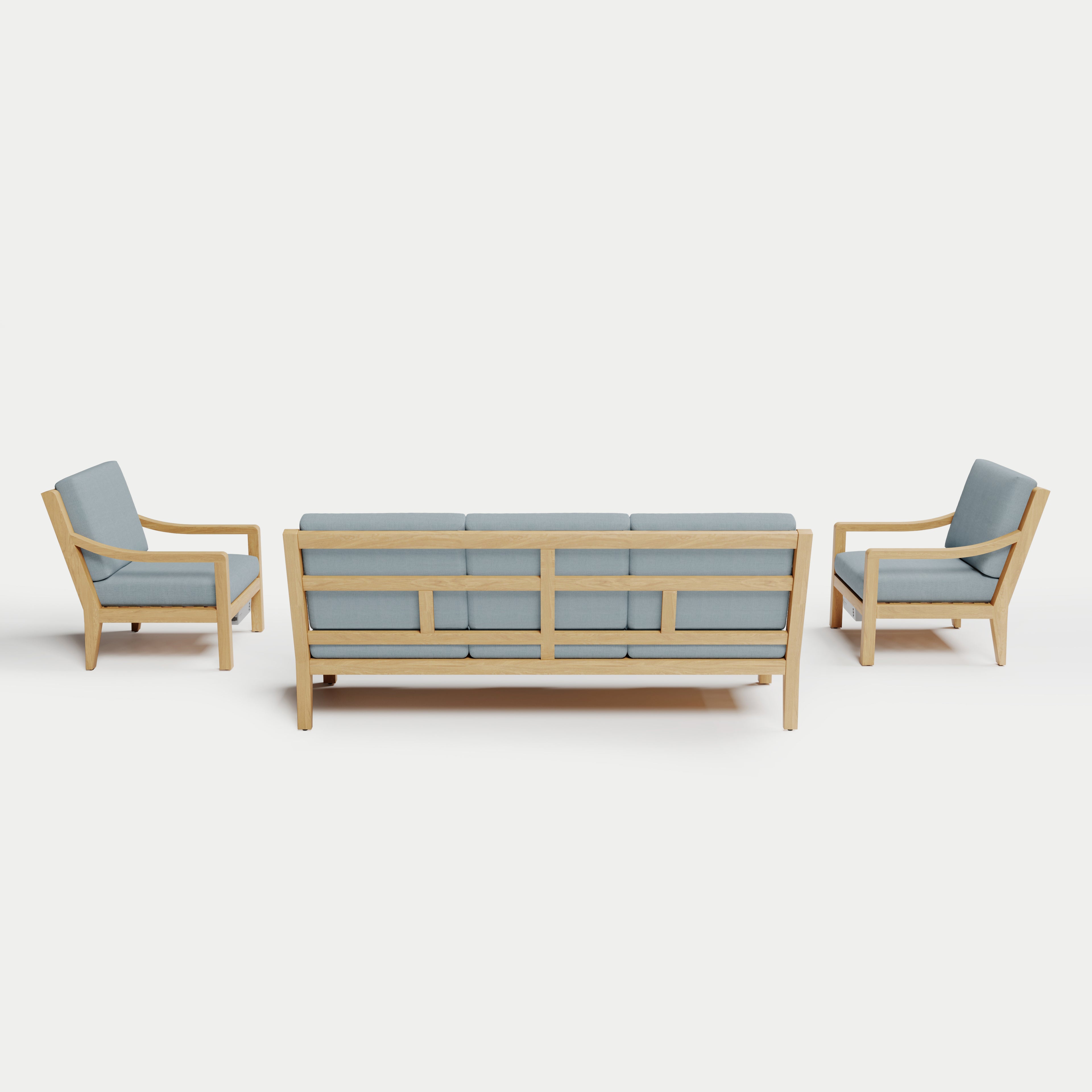 Solerno Heated Sofa Set