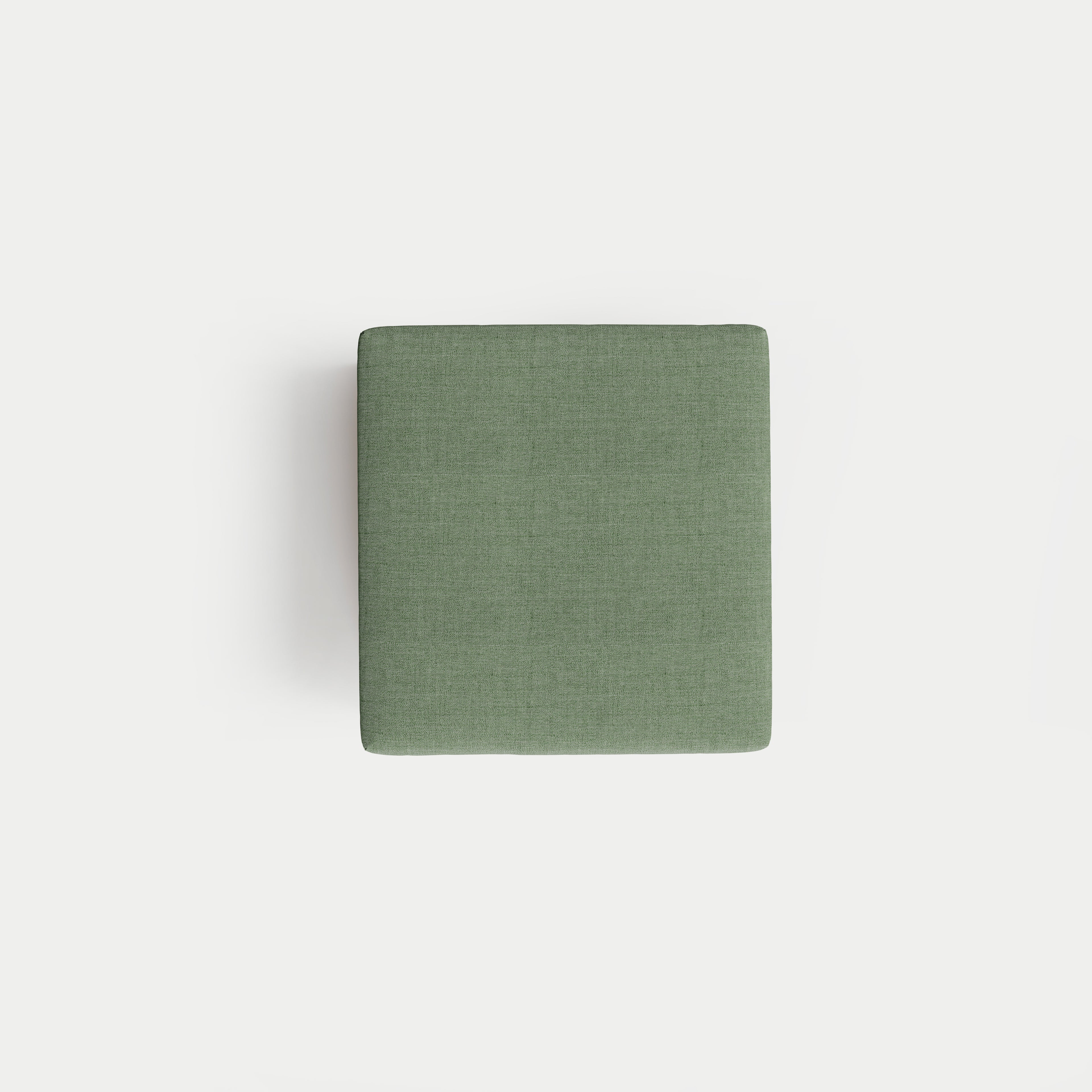 Heated Outdoor Teak Ottoman