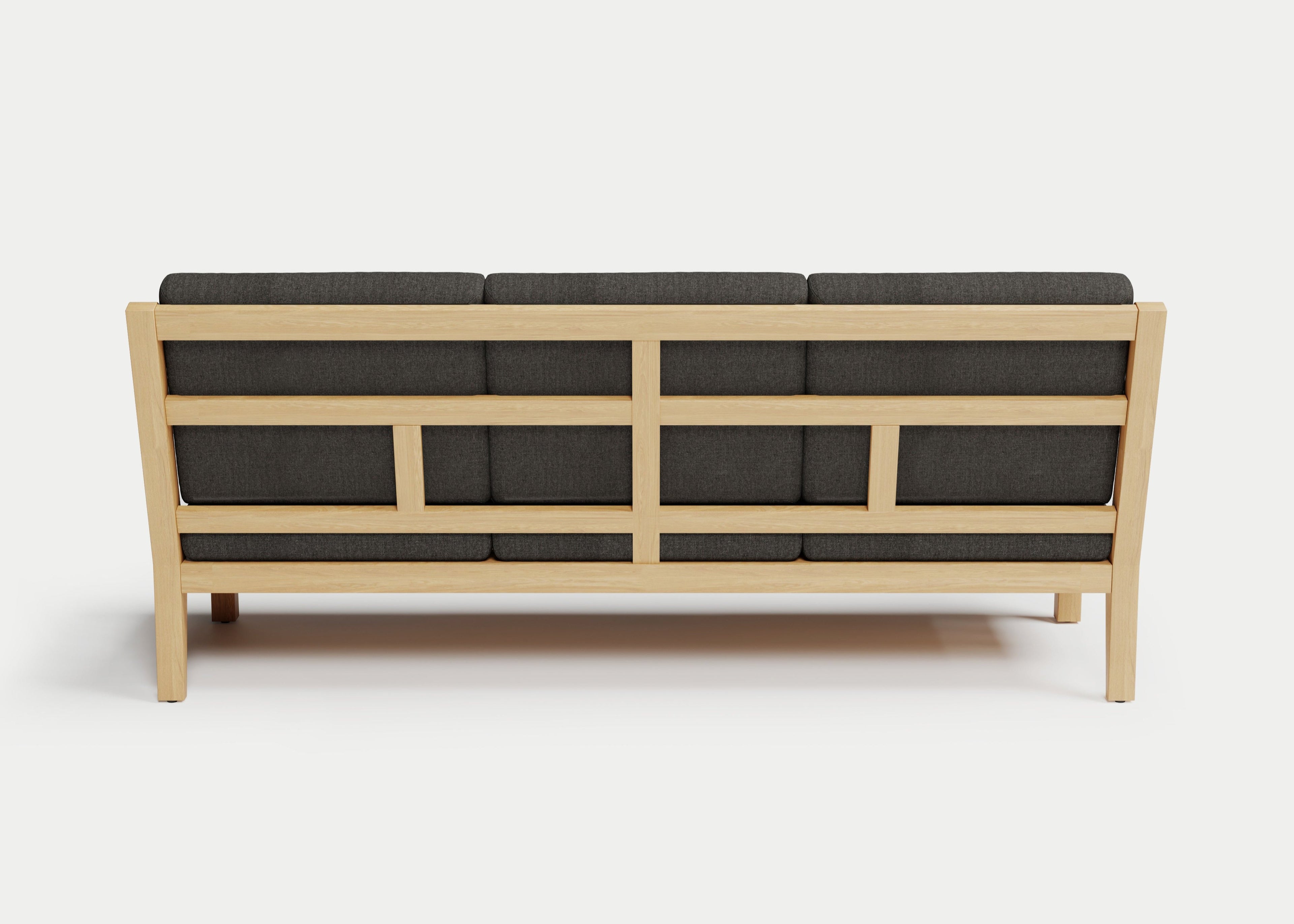 Heated Outdoor Teak Sofa