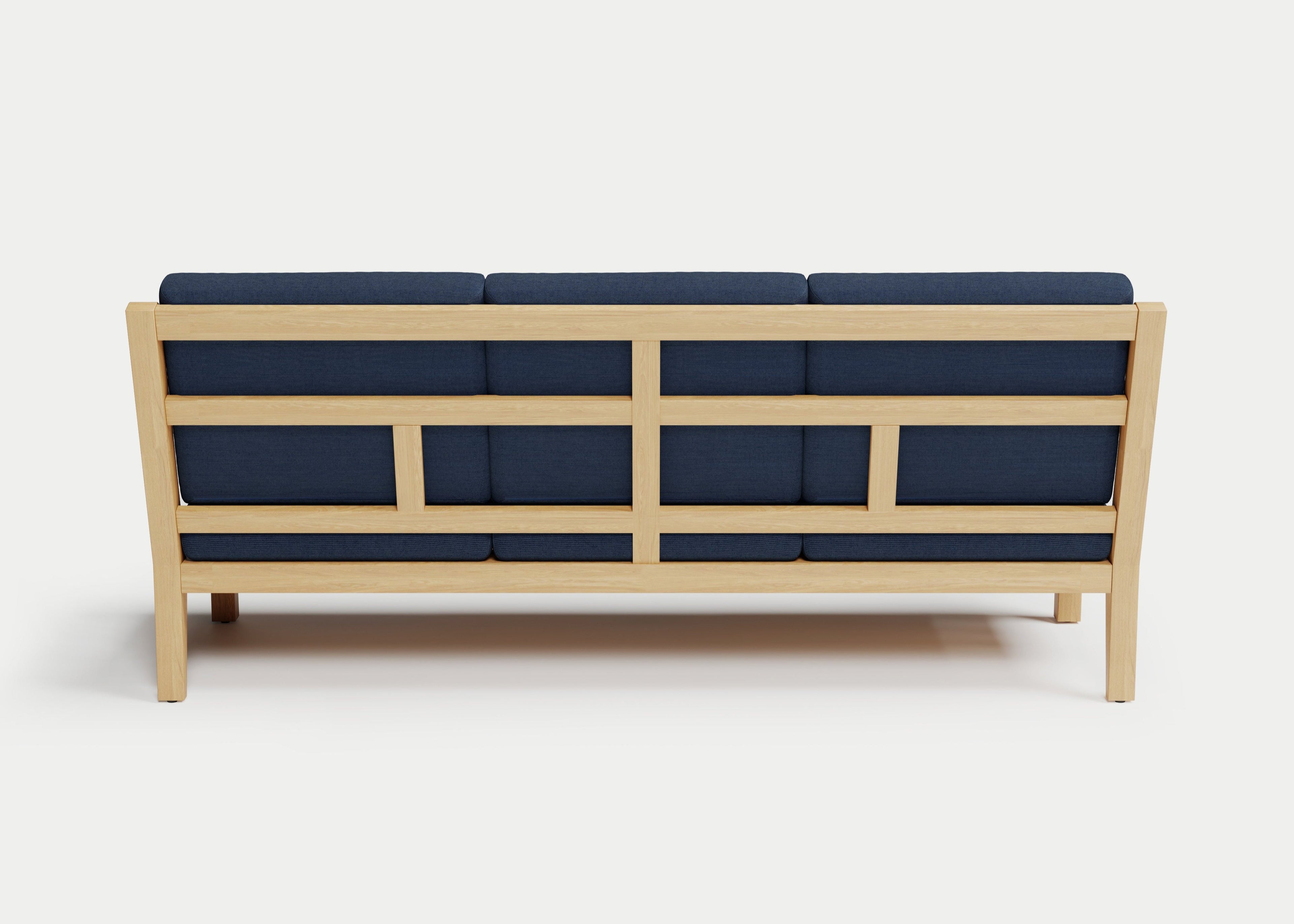 Heated Outdoor Teak Sofa