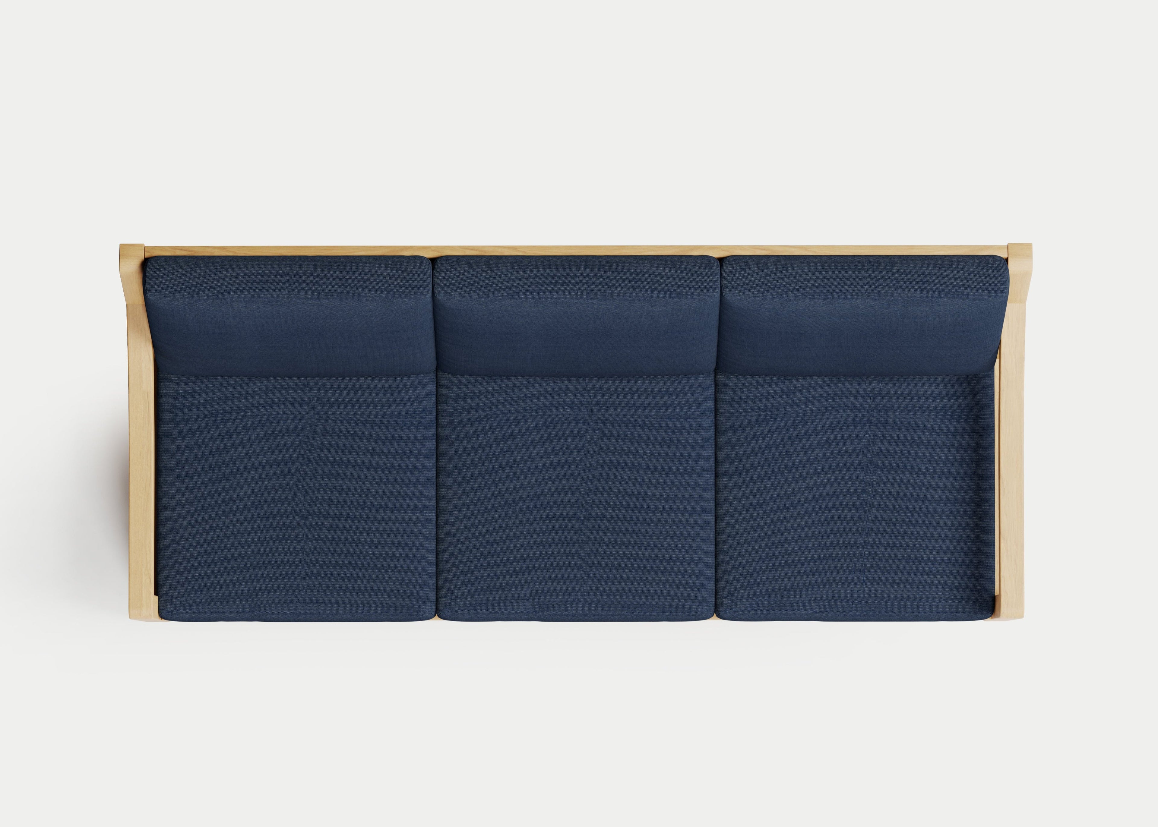 Heated Outdoor Teak Sofa