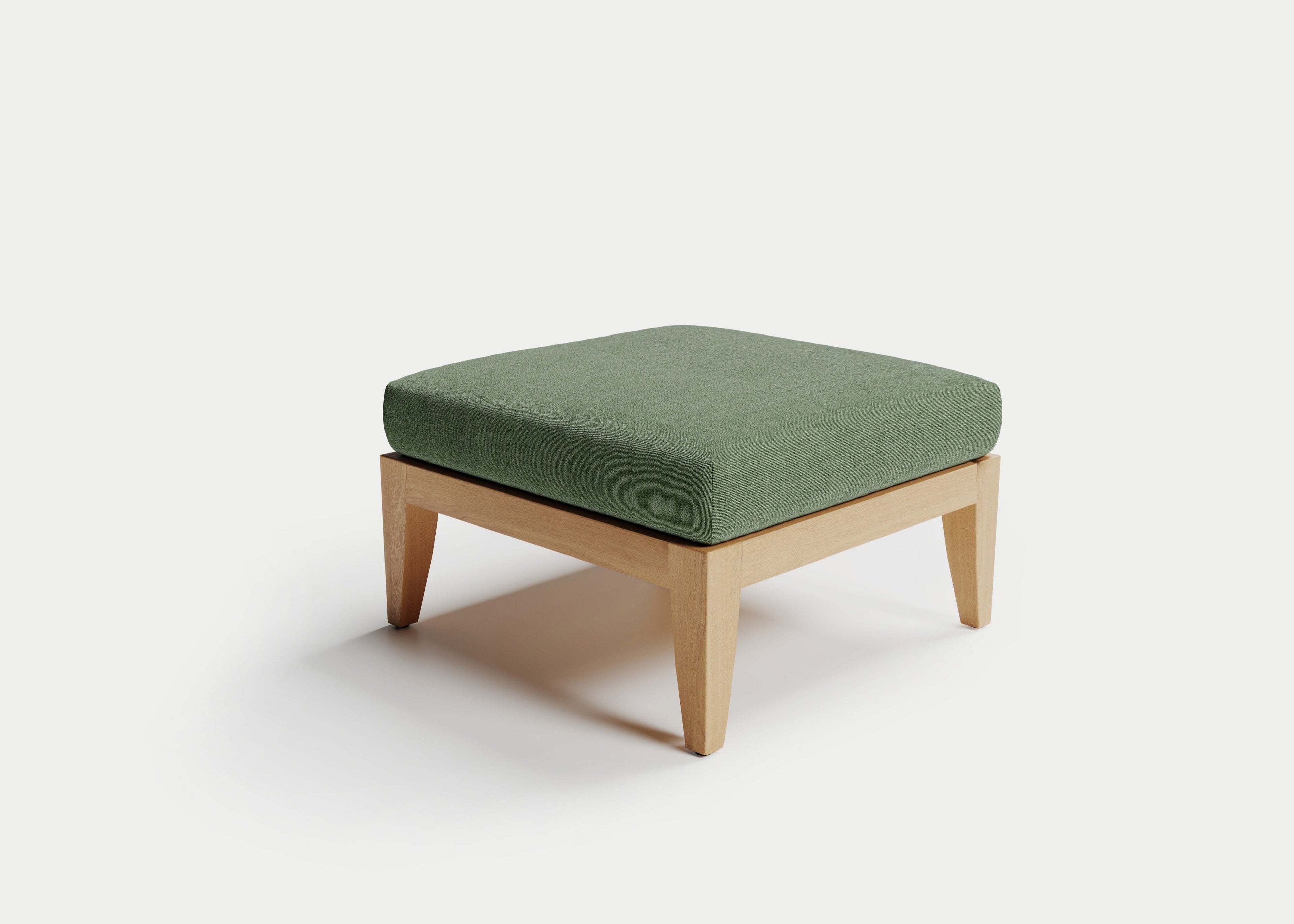 Teak Ottoman