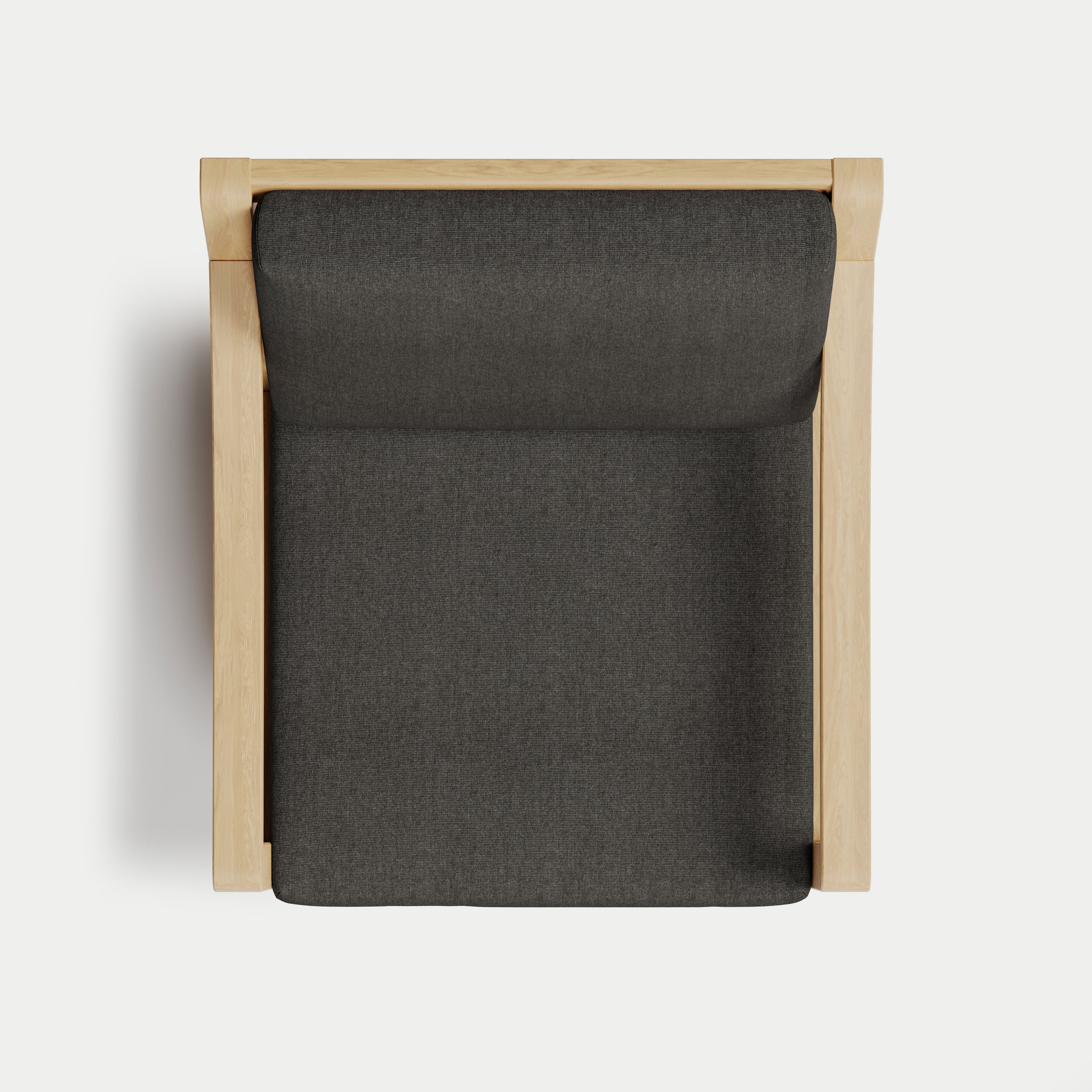 Heated Outdoor Teak Swivel Chair