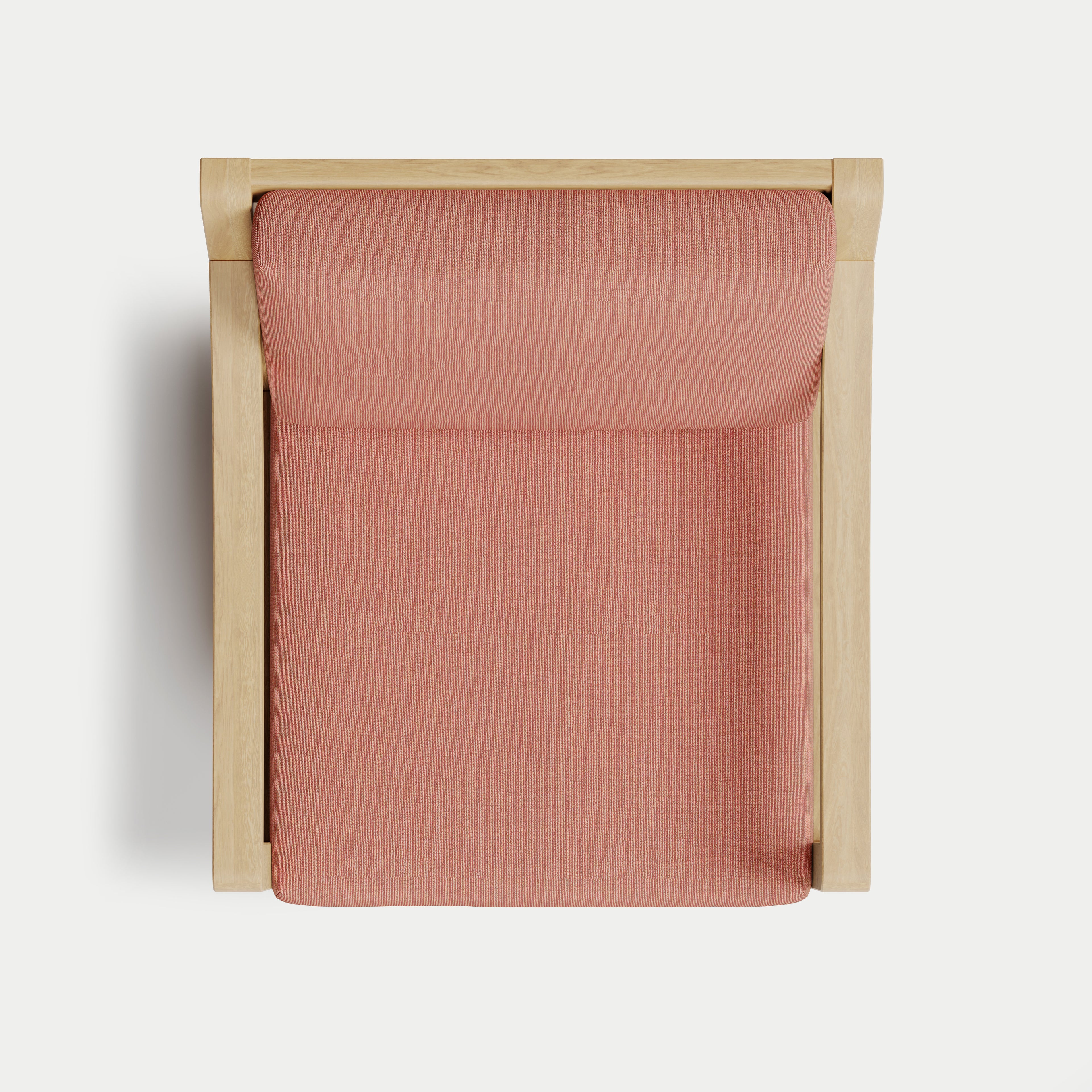 Heated Outdoor Teak Swivel Chair