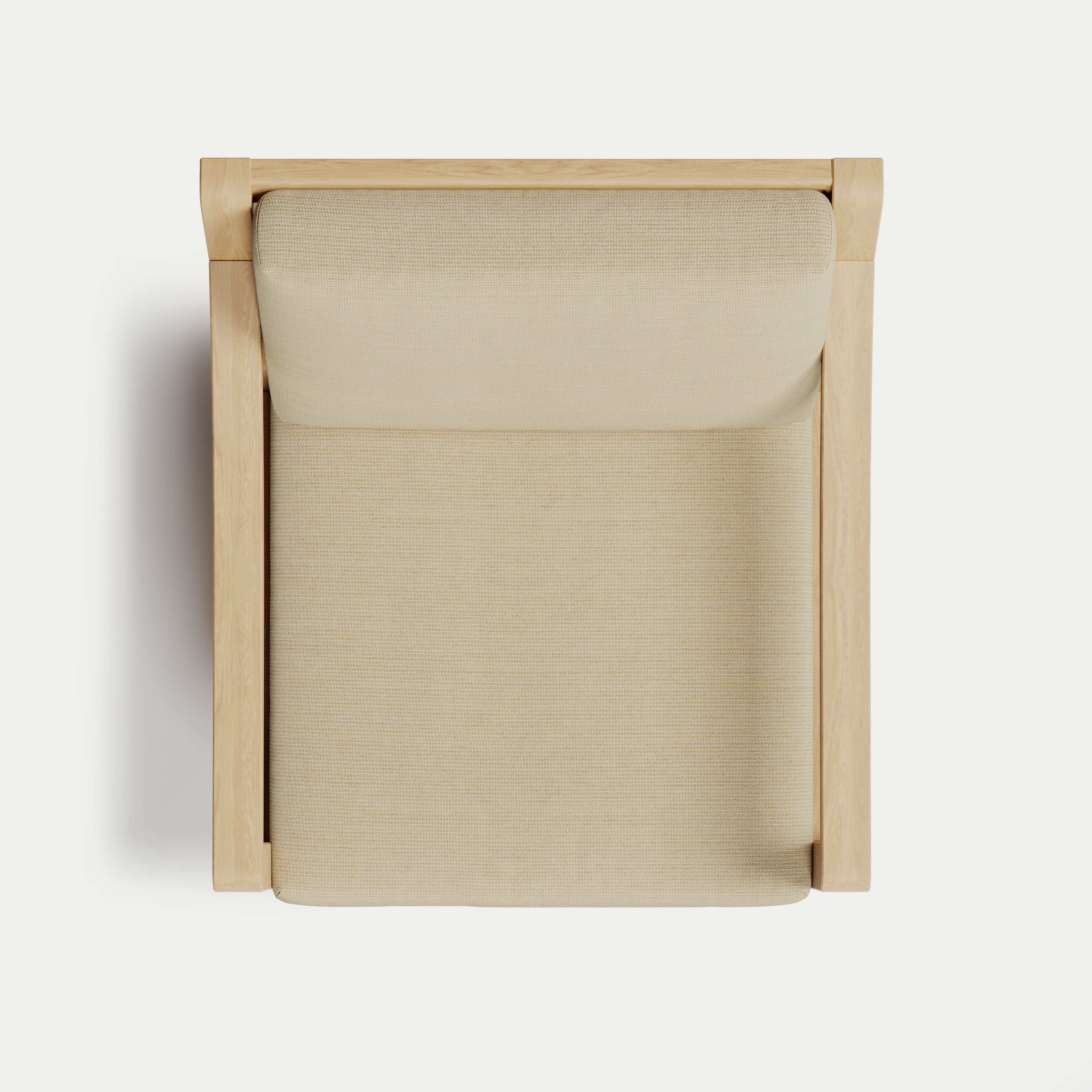 Heated Outdoor Teak Swivel Chair