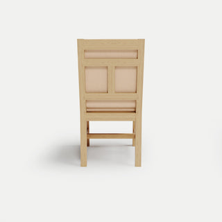 Heated Outdoor Teak Dining Chair Armless