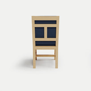 Heated Outdoor Teak Dining Chair Armless