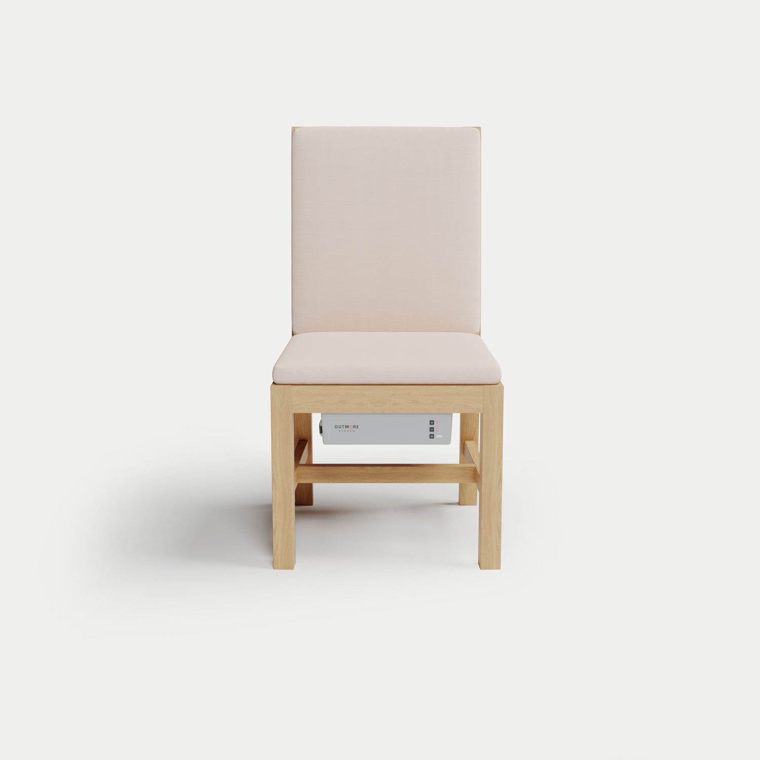 Solerno Heated Dining Armless Chair