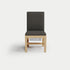 Heated Outdoor Teak Dining Chair Armless