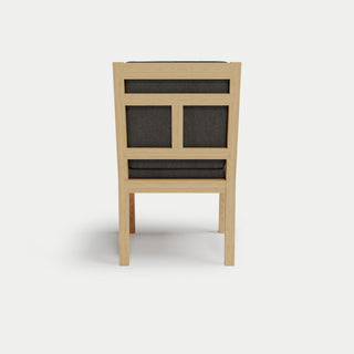 Heated Outdoor Teak Dining Chair 