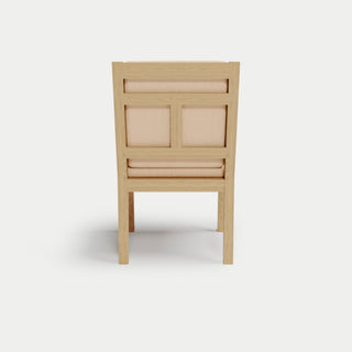 Heated Outdoor Teak Dining Chair 