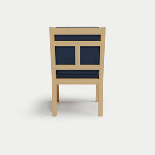 Heated Outdoor Teak Dining Chair 