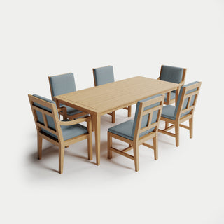 Heated Rectangle Dining Set 