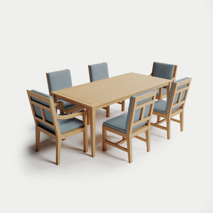 Heated Rectangle Dining Set 
