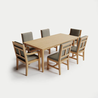 Heated Rectangle Dining Set 