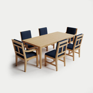 Heated Rectangle Dining Set 