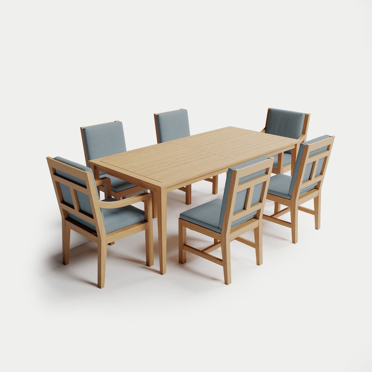 Heated Rectangle Dining Set 