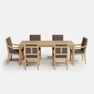 Heated Rectangle Dining Set 