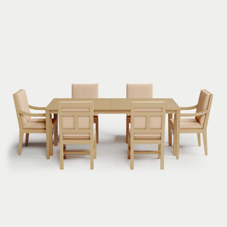 Heated Rectangle Dining Set 