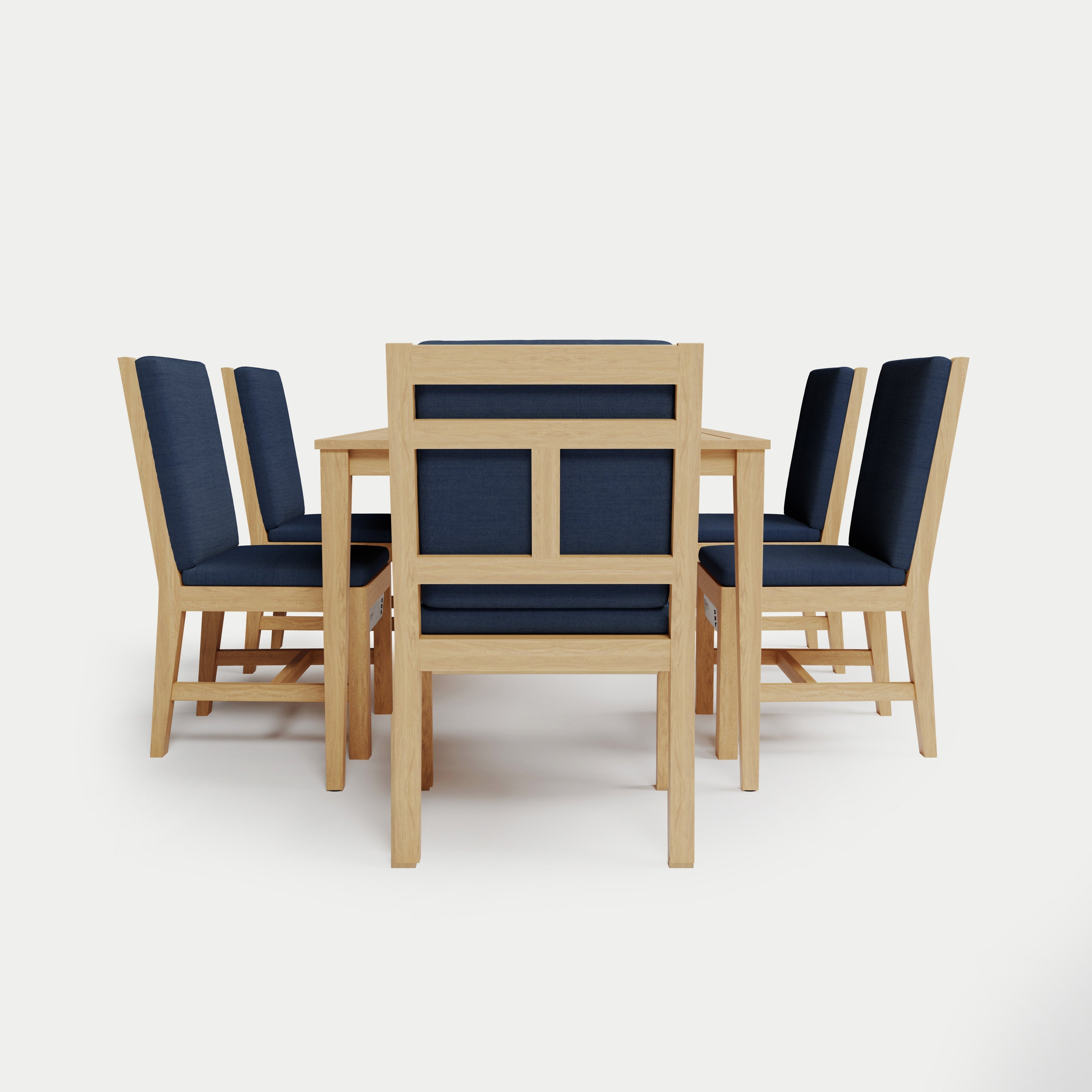 Heated Rectangle Dining Set 