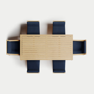 Heated Rectangle Dining Set 