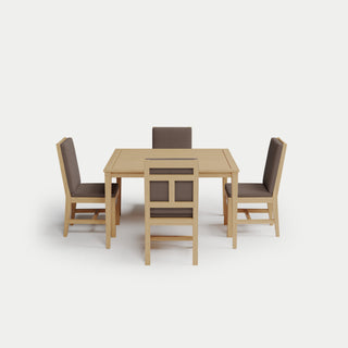 Heated Square Dining Set 