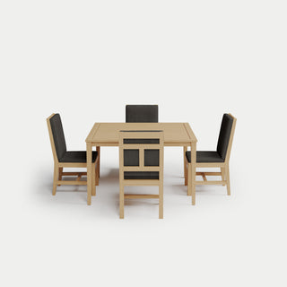 Heated Square Dining Set 