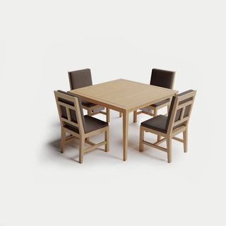 Heated Square Dining Set 