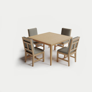 Heated Square Dining Set 