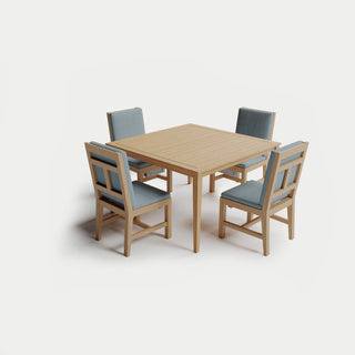 Heated Square Dining Set 