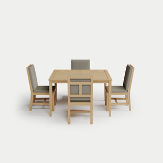 Heated Square Dining Set 