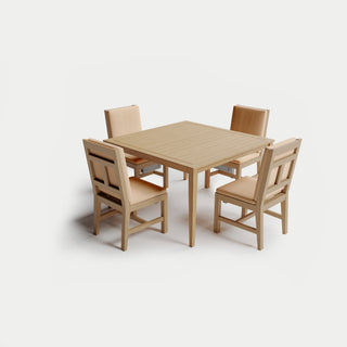 Heated Square Dining Set 