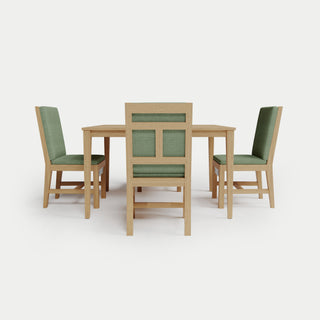 Heated Square Dining Set 