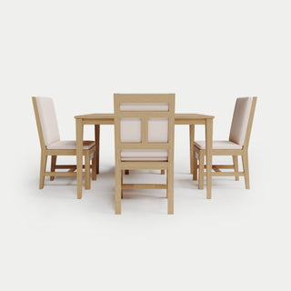 Heated Square Dining Set 