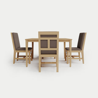 Heated Square Dining Set 