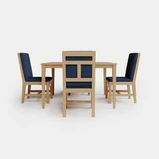 Heated Square Dining Set 