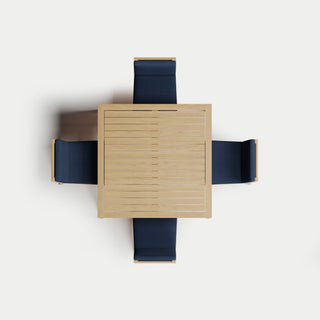 Heated Square Dining Set 