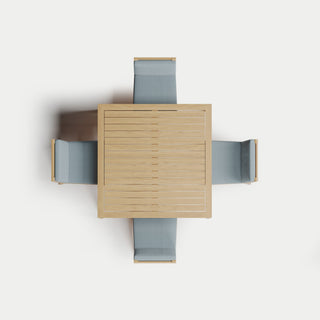 Heated Square Dining Set 