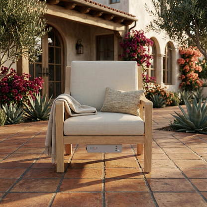 Solerno Heated Lounge Chair