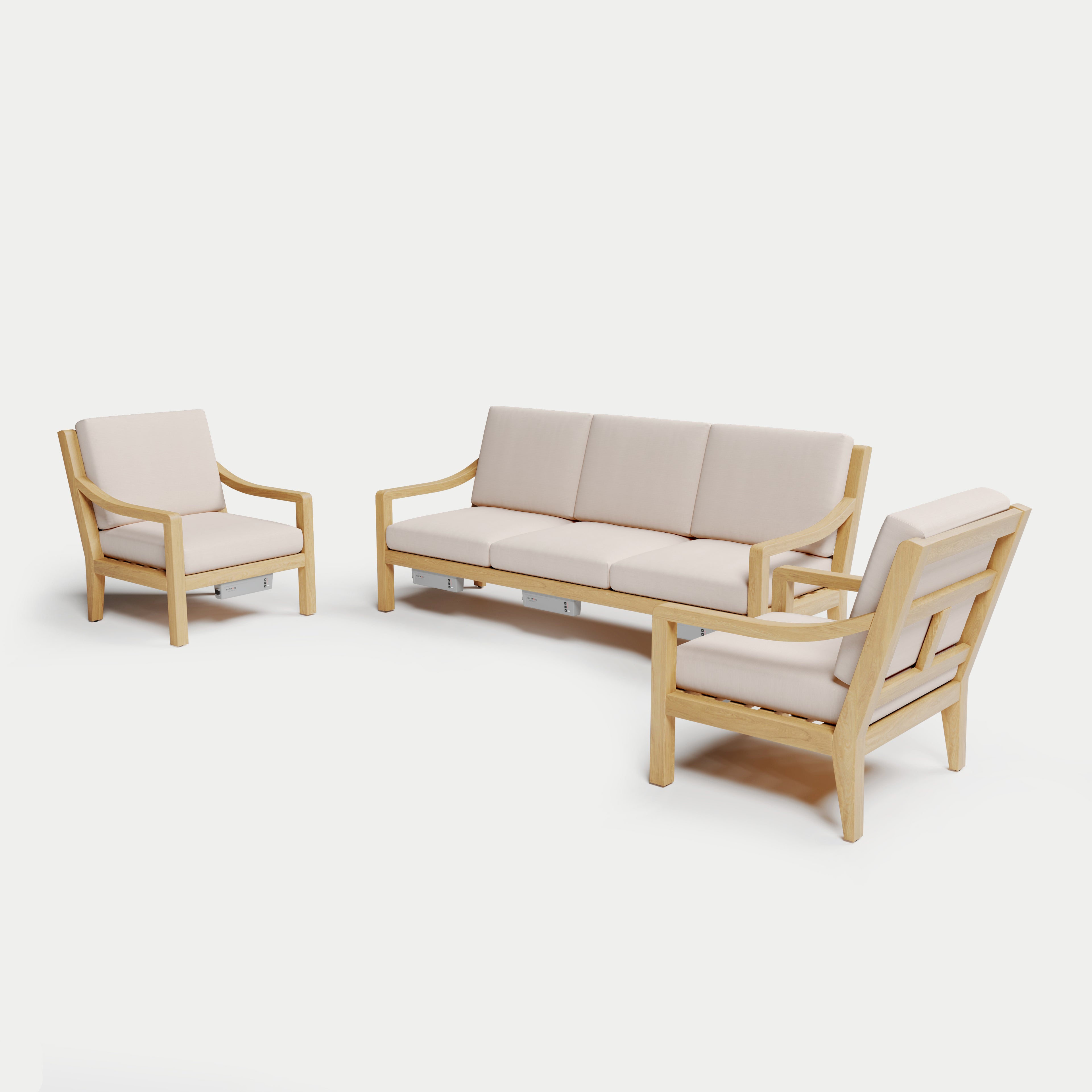 Solerno Heated Sofa Set