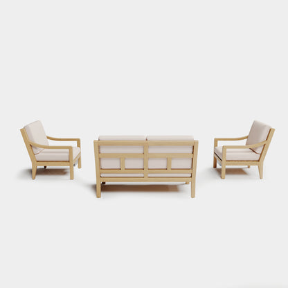 Solerno Heated Loveseat Set