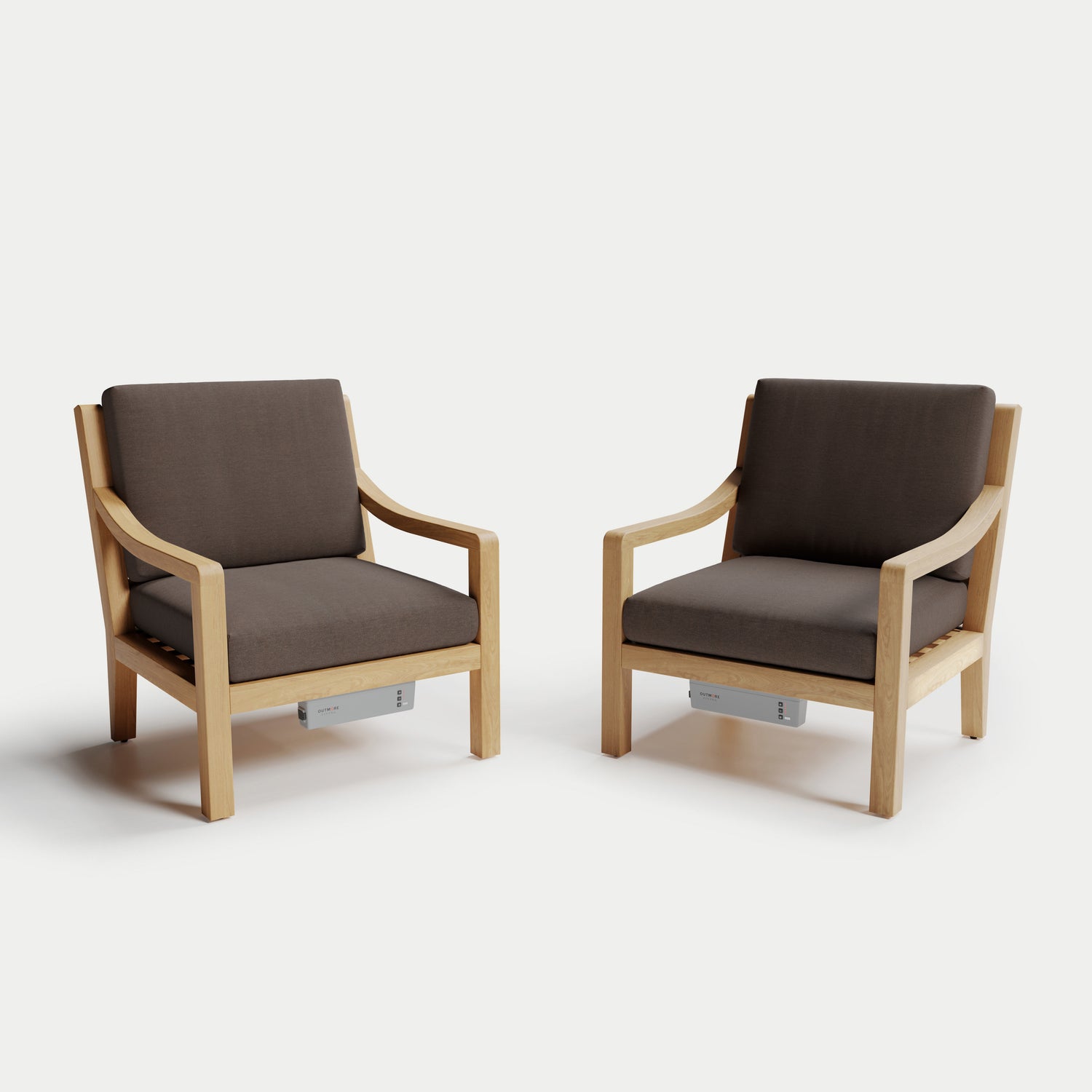 Solerno Heated 2-Chair Set