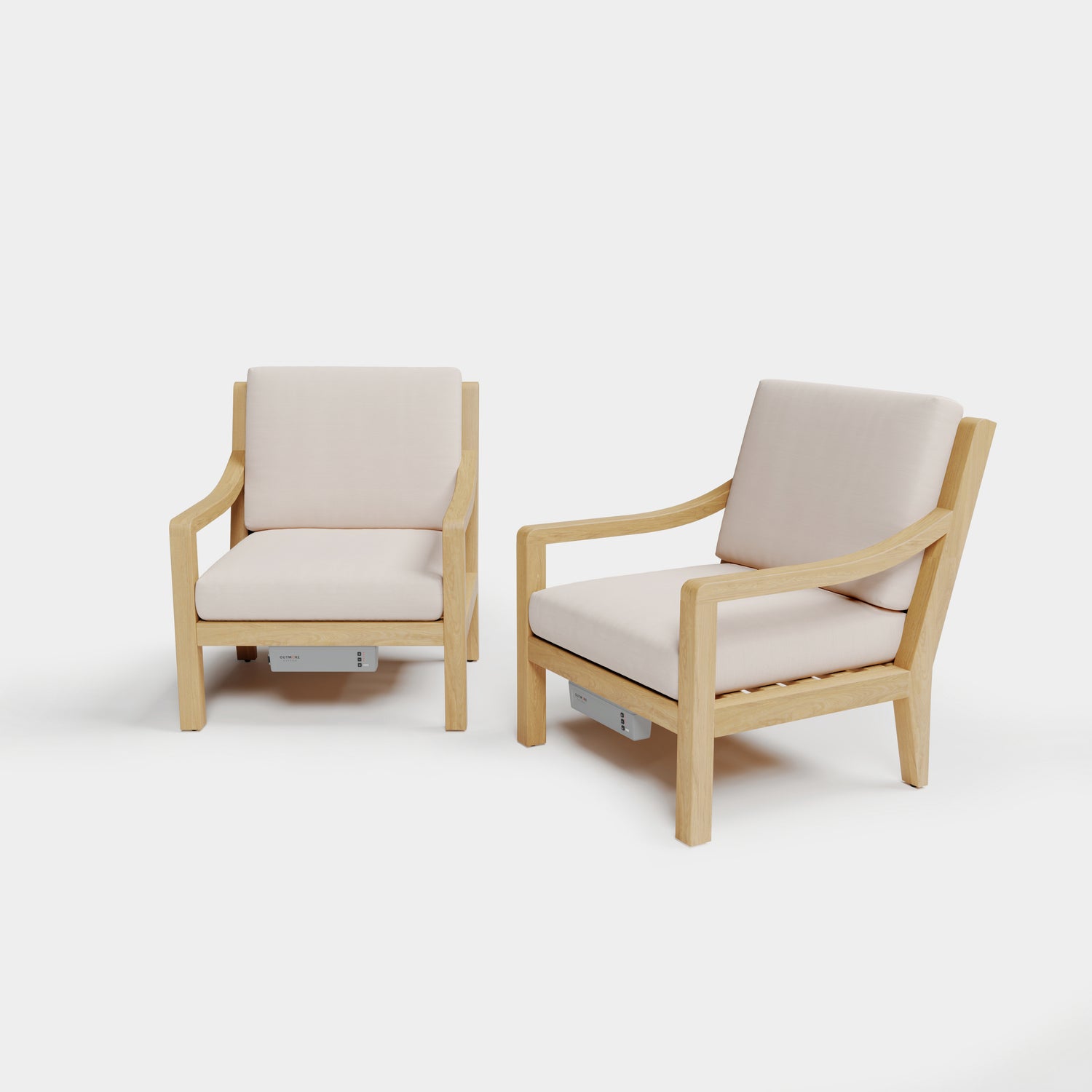 Solerno Heated 2-Chair Set