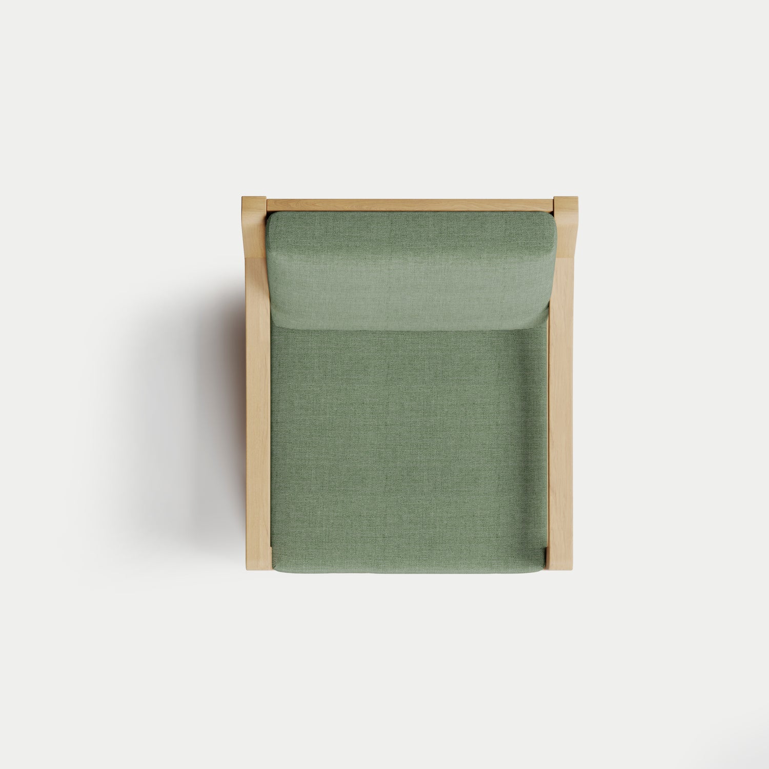 Heated Outdoor Teak Lounge Chair 