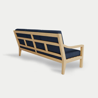 Heated Outdoor Teak Sofa 
