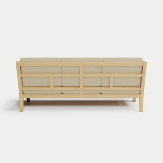 Heated Outdoor Teak Sofa 