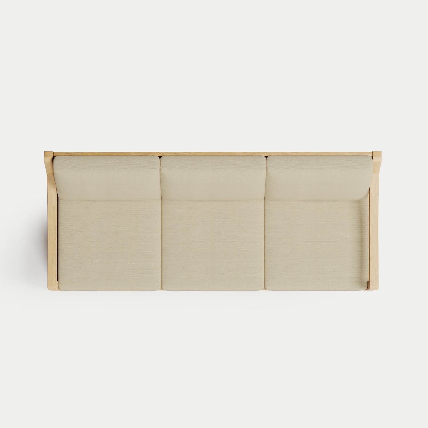 Heated Outdoor Teak Sofa 